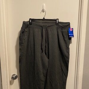 Champion Men's Joggers in Charcoal Gray with Drawstring Waist